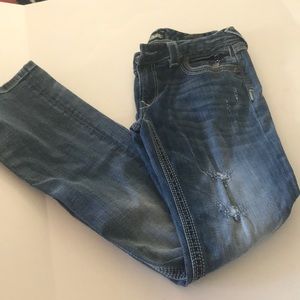 Express jeans 6 reg barely boot